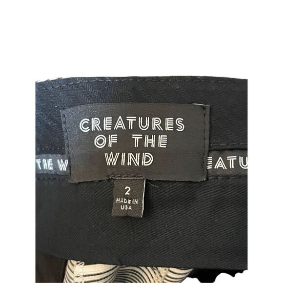 Creatures Of The Wind Career Style Stripped Pants Size 2 - Picture 6 of 7